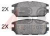 A.B.S. 36873 OE Brake Pad Set, disc brake